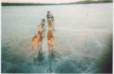 crossing glare ice lakes out of Rohn--01-6.jpg (32436 bytes)